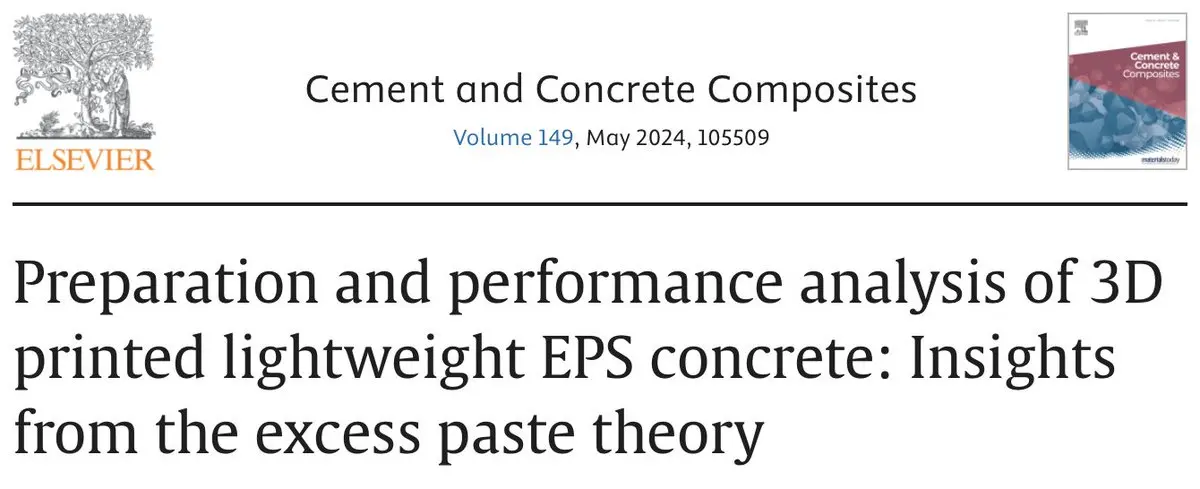 Title of the published EPS concrete article
